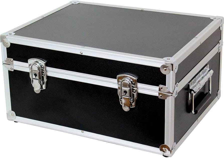 Amazon | Dicon Audio DEC-40BL 7インチレコードケース Black | 機材