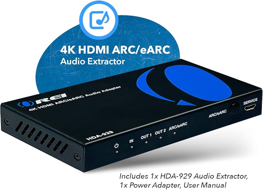 Amazon.com: OREI eARC 4K 60Hz Audio Extractor, Extract Dolby Atmos