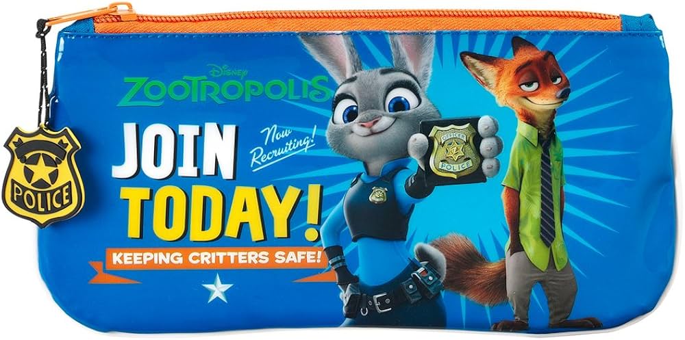 Amazon | ディズニー ズートピア ペンケース DisneyZootropolis Badge