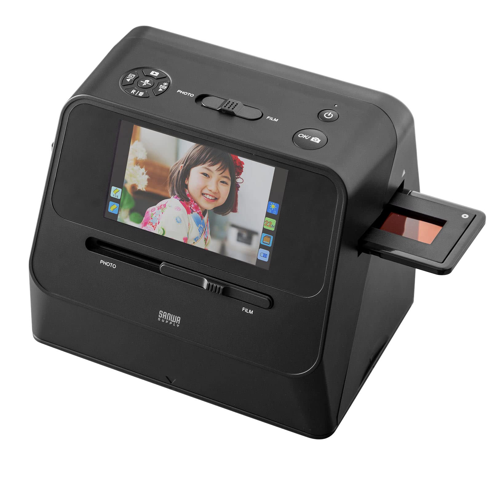 Amazon | サンワダイレクト フィルムスキャナー 35mm/110/126フィルム