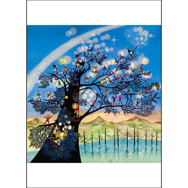 Amazon | 500ピース ジグソーパズル 藤城清治 こびとたちの大きな祈り