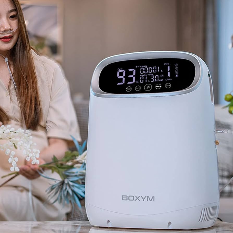 Amazon | 酸素発生器 家庭用酸素吸入 タイミング機能 アラーム機能付き