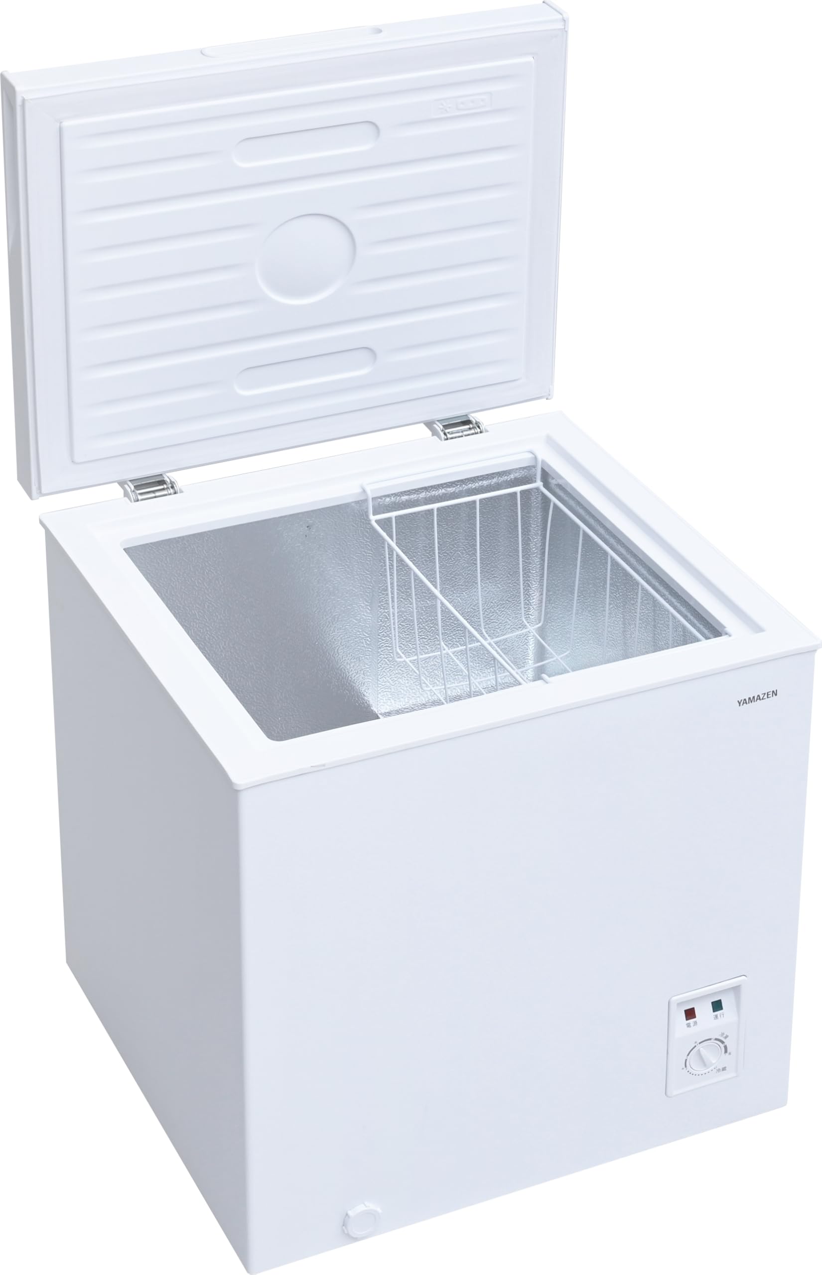 Amazon | [山善] 冷凍庫 66L 上開き YF-C70(W) ホワイト 一人暮らし