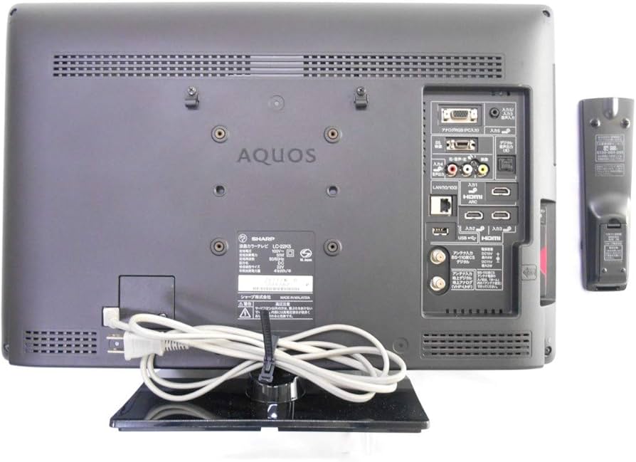 Amazon | シャープ 22V型 ハイビジョン 液晶テレビ ブラック AQUOS LC