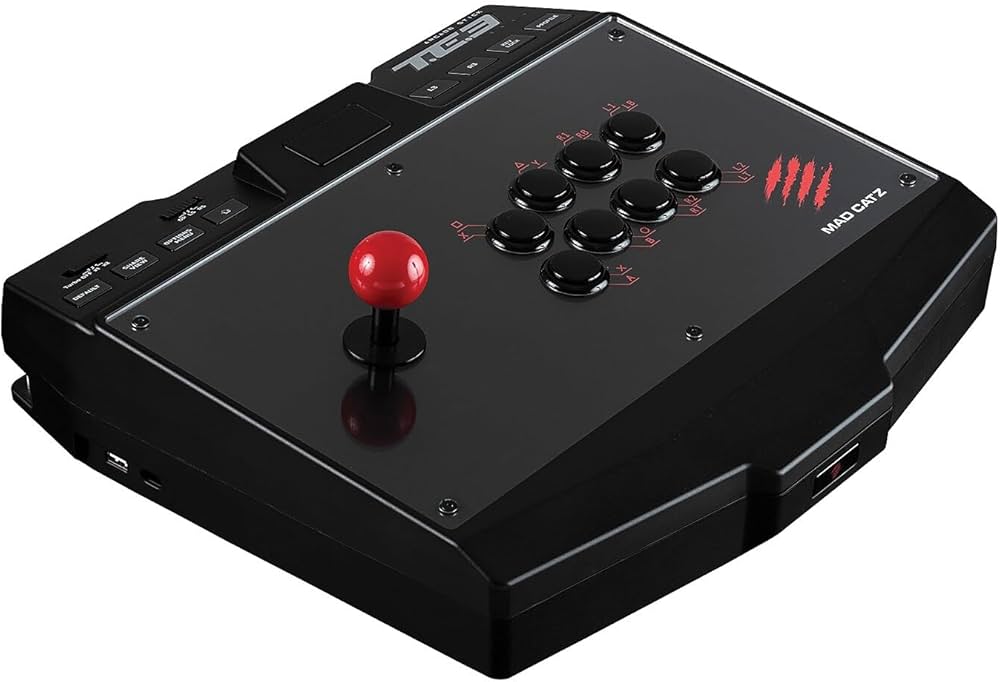 Amazon | MAD CATZ T.E.3 アーケードファイトスティック、ブラック