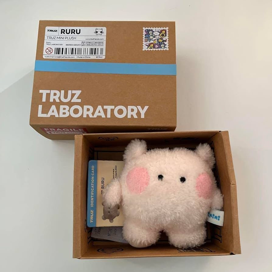 Amazon.co.jp: treasure TRUZ ruru plush minini : Toys & Games