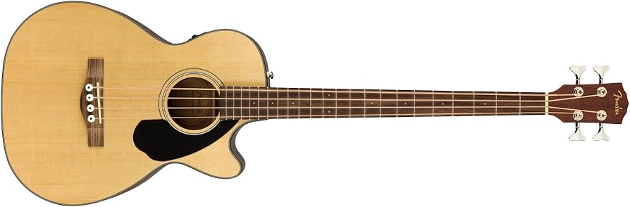 Amazon | Fender アコースティックベース CB-60SCE Bass, Laurel