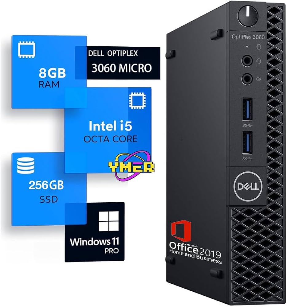 Amazon | 【整備済み品】 Dell 超ミニPC OptiPlex 3060 Micro Intel 第