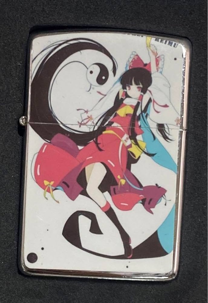 Amazon.co.jp: 東方霊夢 美少女 オイルライター zip po風 TF2