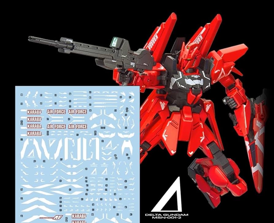 Amazon | ［HG 1：144］デルタガンダム弐号機 用 水転写式デカール