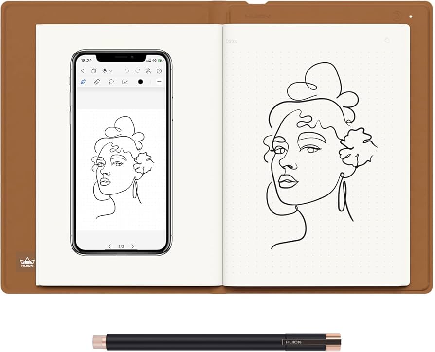 Amazon.co.jp: HUION NOTE アナログデジタルノート スマート手書き