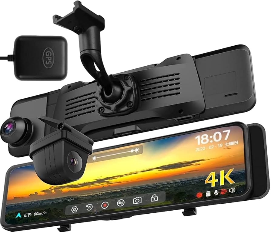 Amazon.co.jp: 【ズーム機能追加】【 唯一 4K + Type C + 純正ミラー