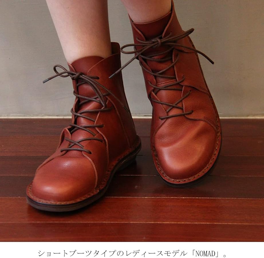 Amazon | [トリッペン] Nomad (ノマド) レザー レースアップ ブーツ 靴