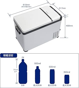 Amazon | Terzo テルッツォ (by PIAA) 車載冷蔵&冷凍庫 30L ホワイト