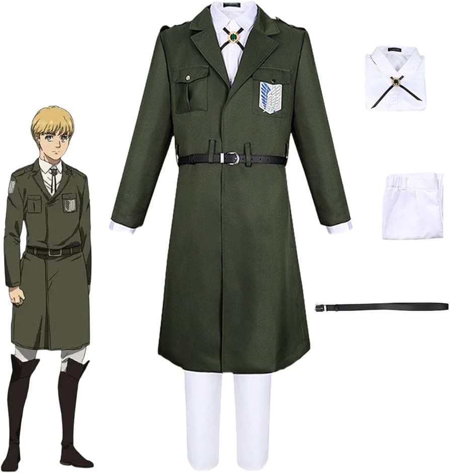 Amazon.co.jp: [YAYANA]アルミン・アルレルト/Armin Arlertコスプレ