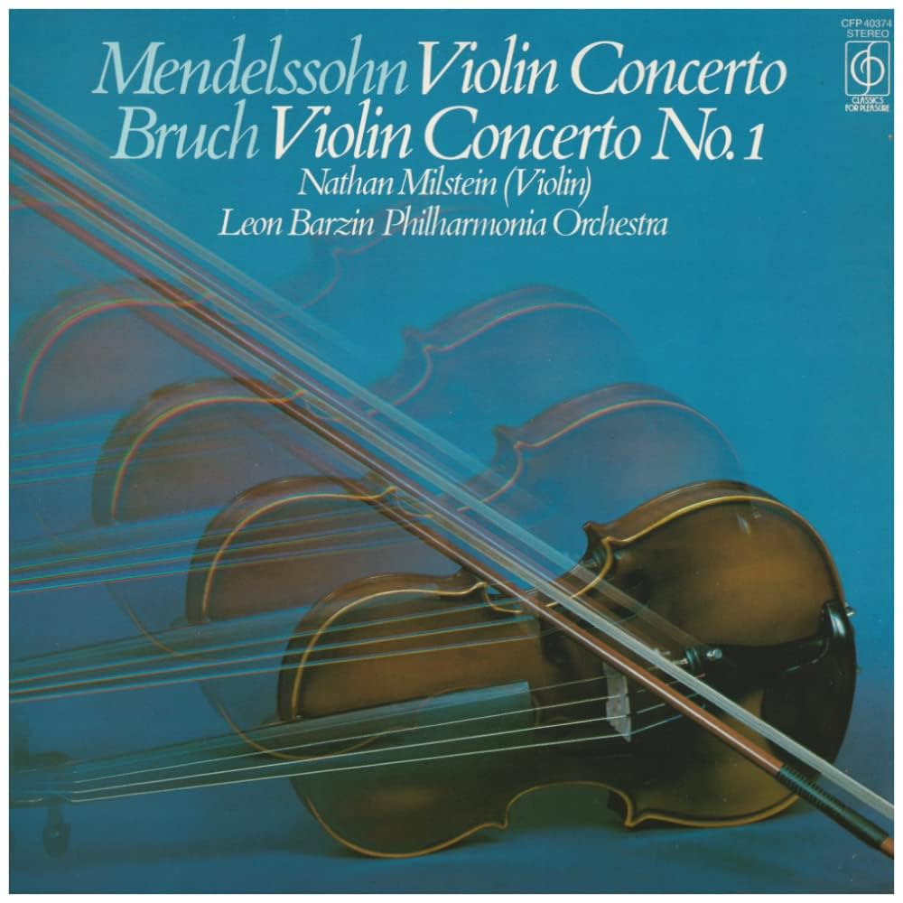 Amazon.com: CFP 40374 NATHAN MILSTEIN Mendelssohn / Bruch Violin