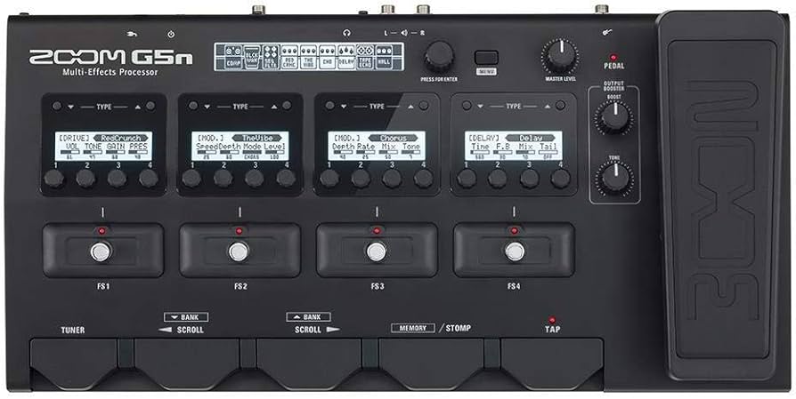 Amazon.com: Zoom G5n Guitar Multi-Effects Processor with
