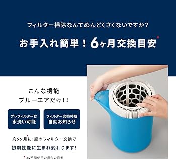 Amazon.co.jp: ブルーエア 空気清浄機 Blue Pure 411 軽い 持ち運び