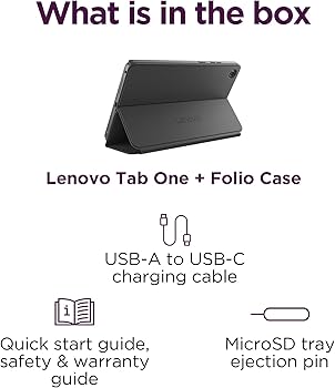 Amazon.co.jp: Lenovo Tab One - 軽量タブレット - 最大12.5時間の