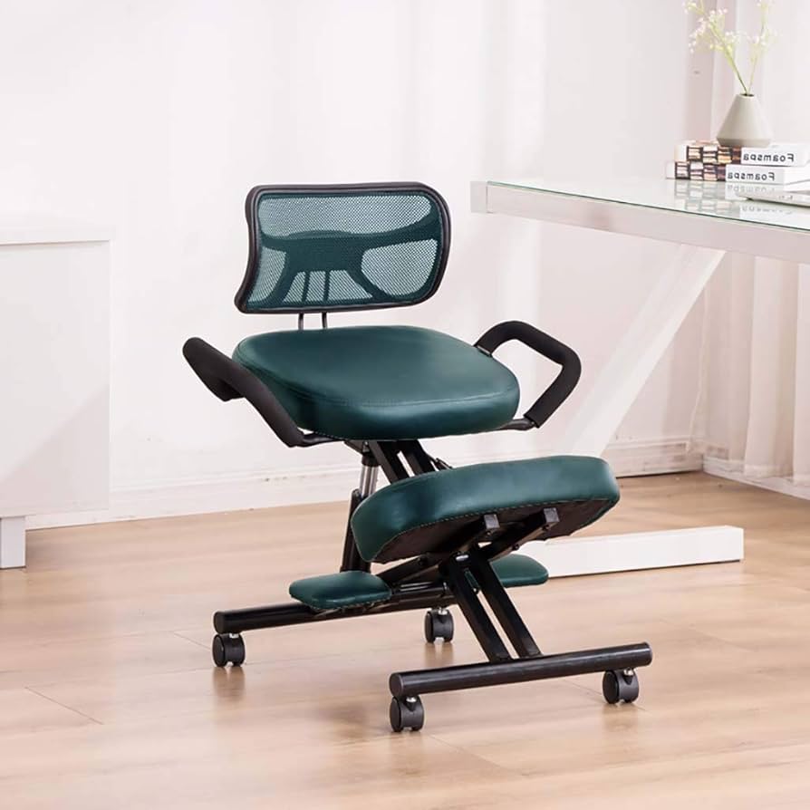 Amazon｜姿勢矯正 椅子 折りたたみ オ人間工学 ニーリングチェア