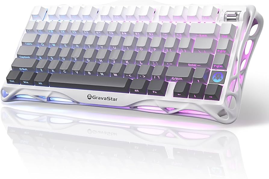 Amazon.com: GravaStar Mercury K1 75% Wireless Mechanical Gaming
