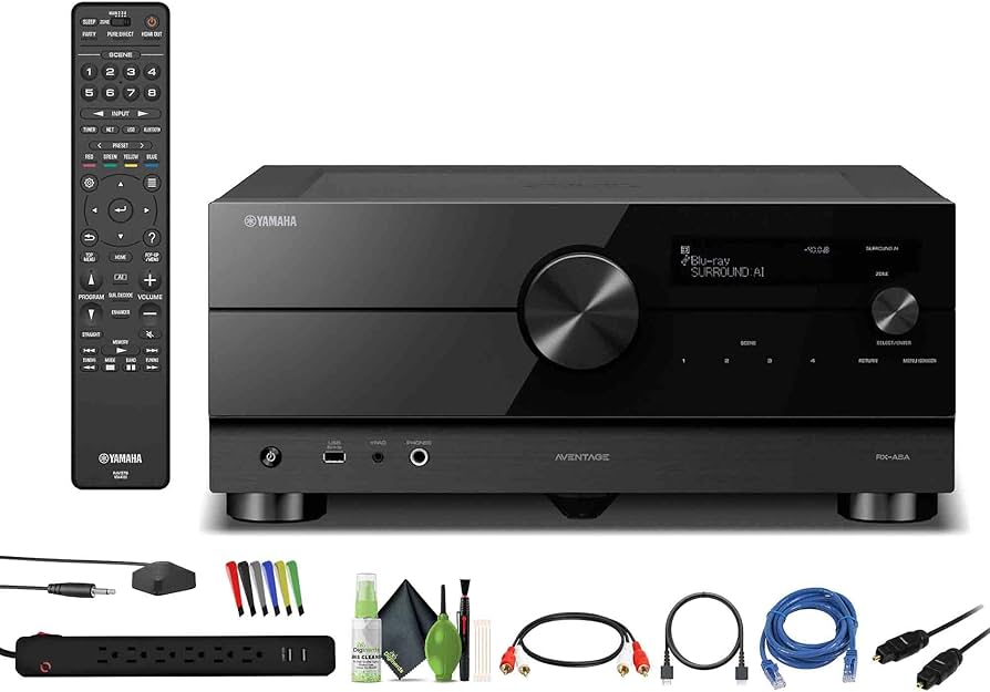 Amazon.com: Yamaha AVENTAGE RX-A6A 9.2-Channel Surround Sound