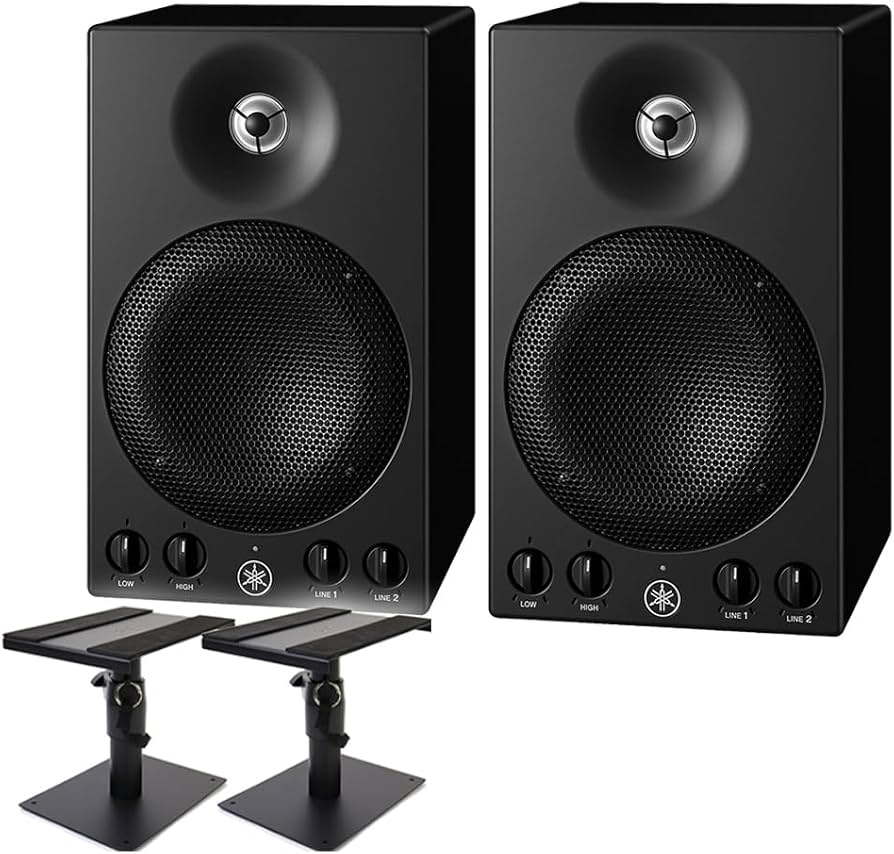 Amazon | YAMAHA MSP3A ペア スピーカースタンドセット モニター