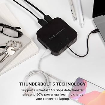 Amazon.co.jp: Belkin CONNECT Thunderbolt 3 Dock Core 7 in 1