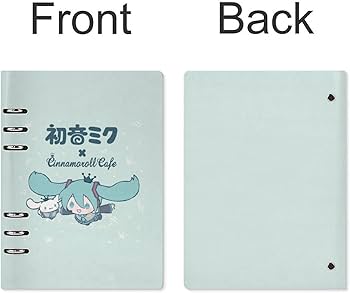 Amazon.co.jp: システム手帳 初音ミク Miku 美少女 萌え A5 6穴 ノート