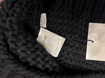 Amazon.co.jp: 2022AW WTAPS MEDIEVAL SWEATER ACRYLIC BLACK