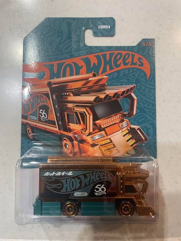Amazon.co.jp: ホットウィール 56周年記念 パール&クローム ライジン