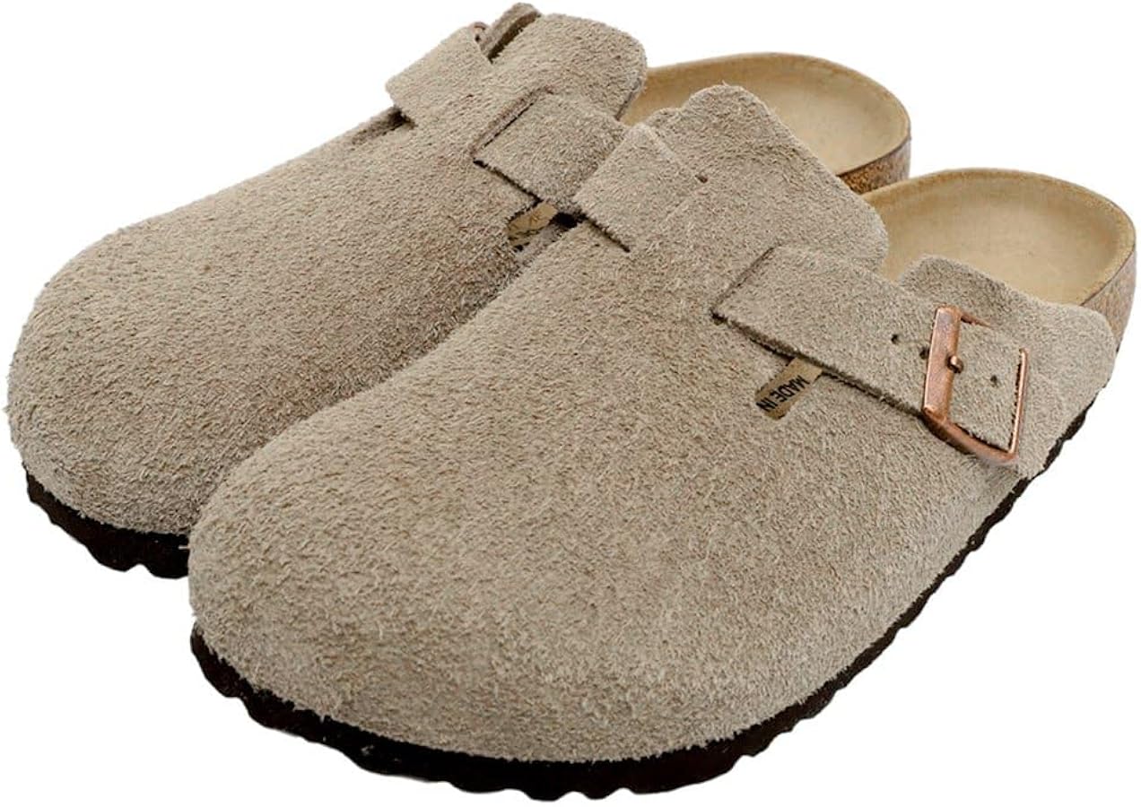 Amazon | [ビルケンシュトック] レディース Boston VL Taupe (ナロー