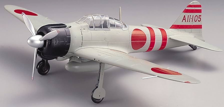 Amazon | マルシン工業 零式艦上戦闘機21型特別塗装 | プラモデル 通販