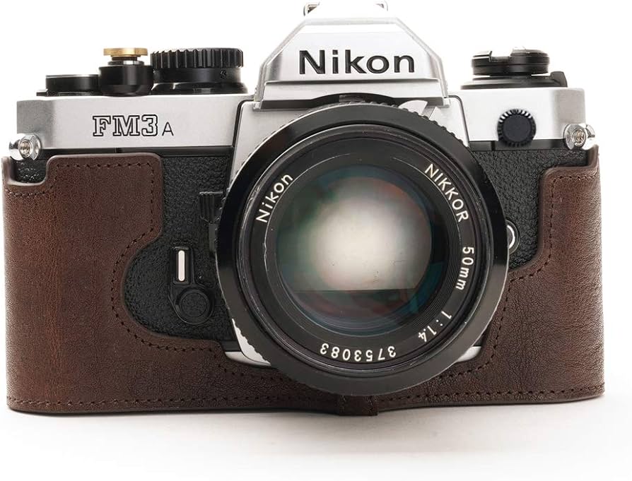 Amazon.com : FM3A Case, BolinUS Handmade Genuine Real Leather Half