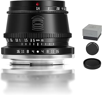 Amazon.com : TTArtisan 35mm F1.4 APS-C Manual Focus Lens for