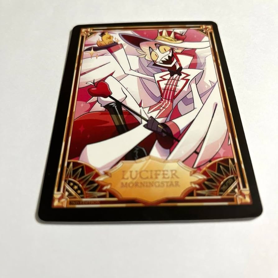 Amazon.co.jp: ハズビンホテル トレカ カード ルシファー hazbin hotel