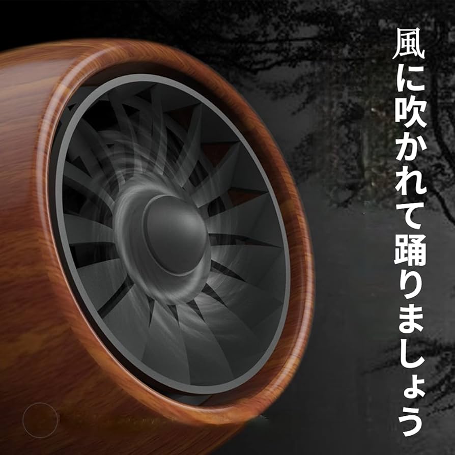 Amazon.co.jp: 車用 アロマディフューザー 木製 旋風エンジン クリップ