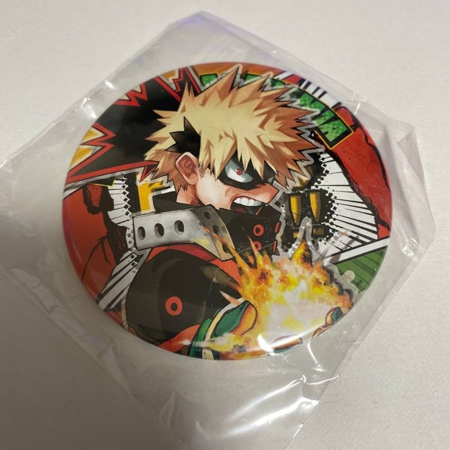 Amazon | ヒロ アカ コレクション缶バッジ 爆豪勝己 第7弾 | バッジ