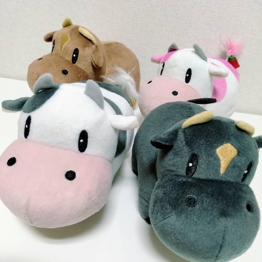 Amazon.co.jp: 牧場物語 ウシさんぬいぐるみ 全4種 タグ付き : おもちゃ