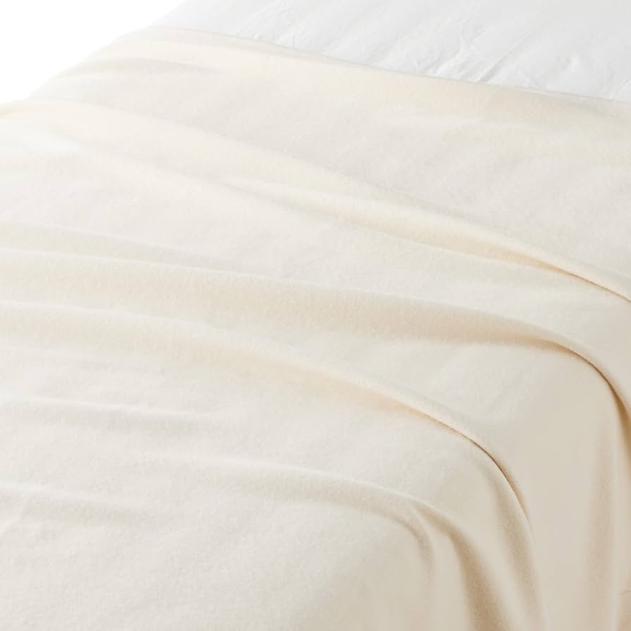 Amazon｜無印良品 カシミヤ混毛布 アイボリー シングルサイズ 140