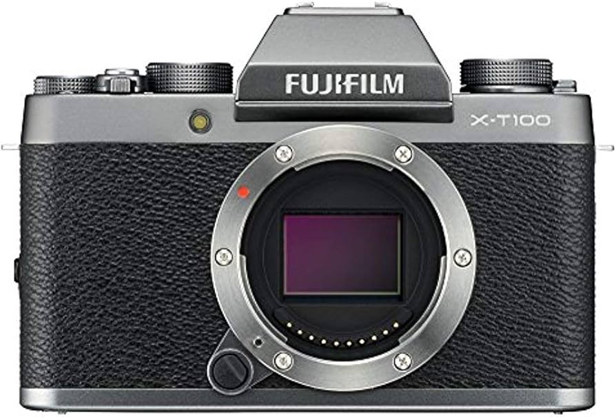 Amazon.com : Fujifilm X-T100 Mirrorless Digital Camera, Dark