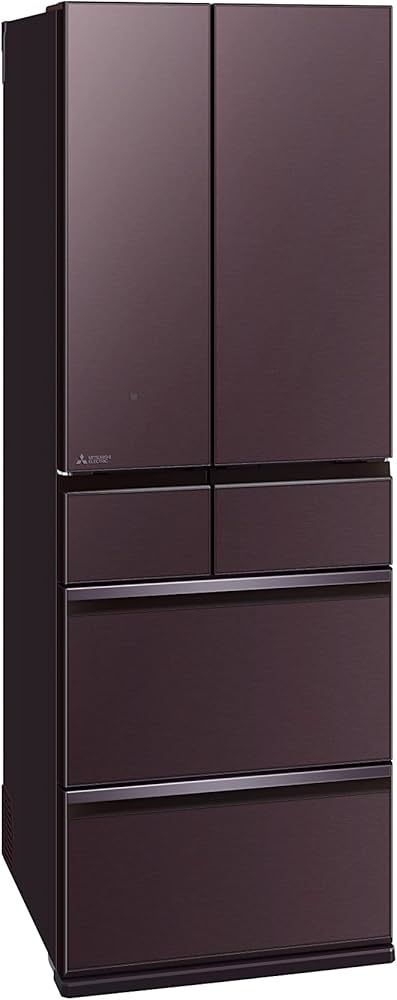 Amazon | 三菱電機 冷蔵庫 幅65cm 540L 6ドア 野菜室が真ん中 センター