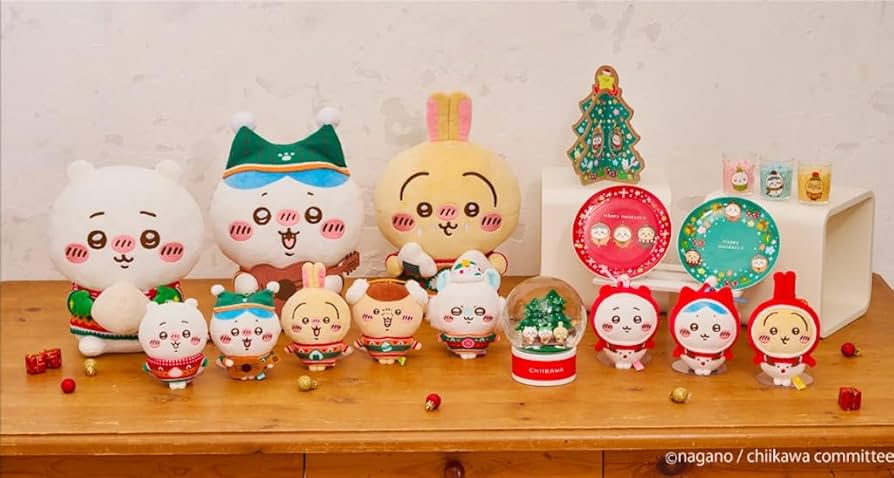 Amazon.co.jp: ちいかわ エニマイくじ E賞 選べるクリスマスグッズ