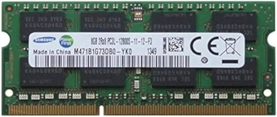 SAMSUNG 8GB DDR3 SO-DIMM Memory Module at Amazon.com