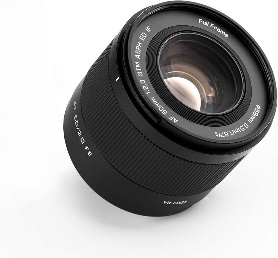 Amazon.com : VILTROX AF 50mm F2 FE-Mount Lens for Sony, 50mm f/2.0