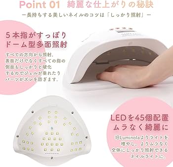 Amazon | 【表参道サロンオーナー ネイリスト監修】ネイルライト