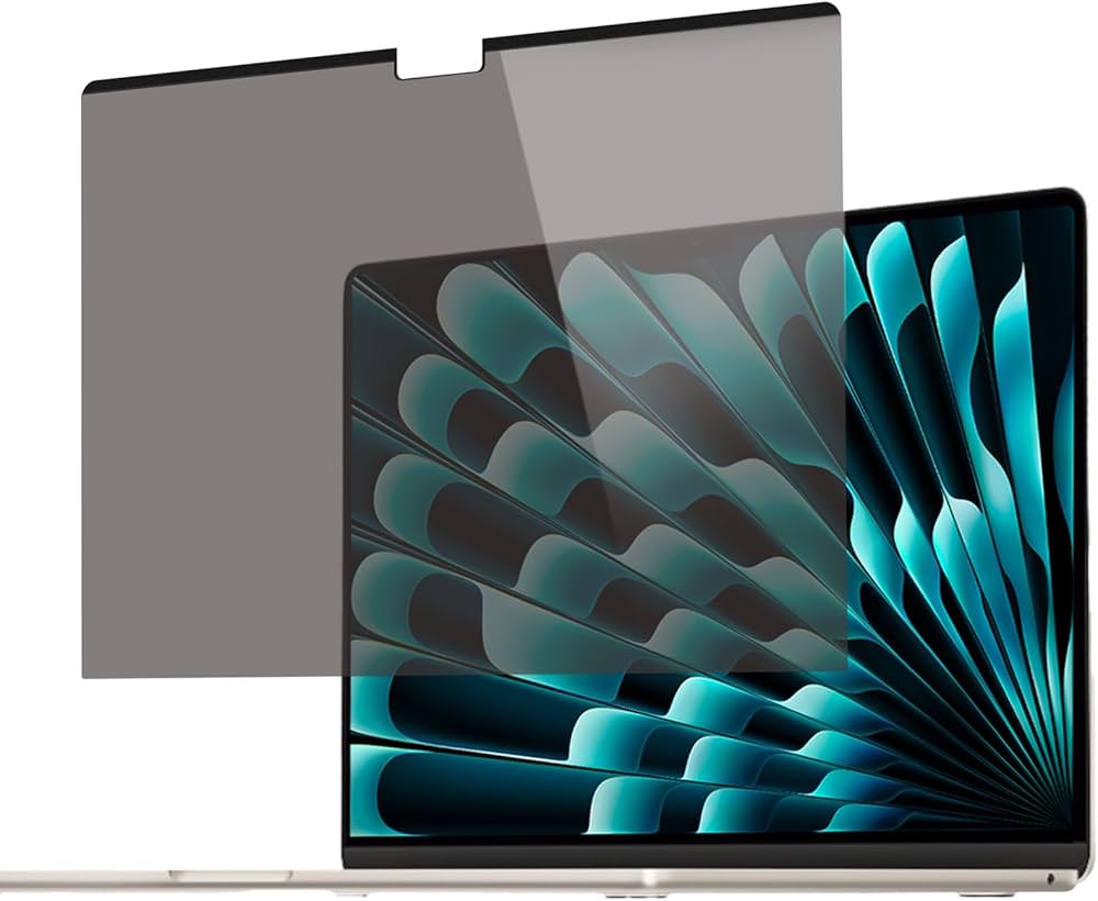 Amazon | MacBook Air 15 2025 M4 /M3/M2 用 のぞき見防止 マグネット