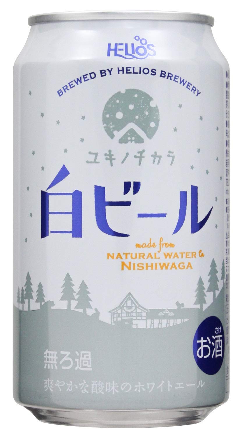 Amazon.co.jp: ヘリオス ユキノチカラ 白ビール [ 日本 350ml×24本