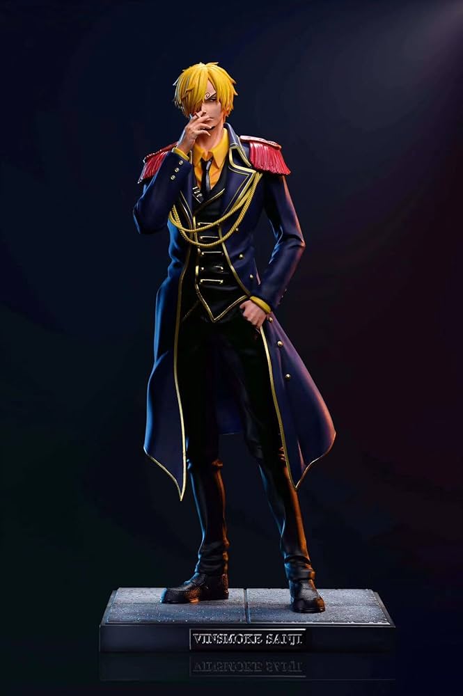 Amazon.co.jp: 黒足のサンジ フィギュア 軍服Ver. 1/6スケール 塗装