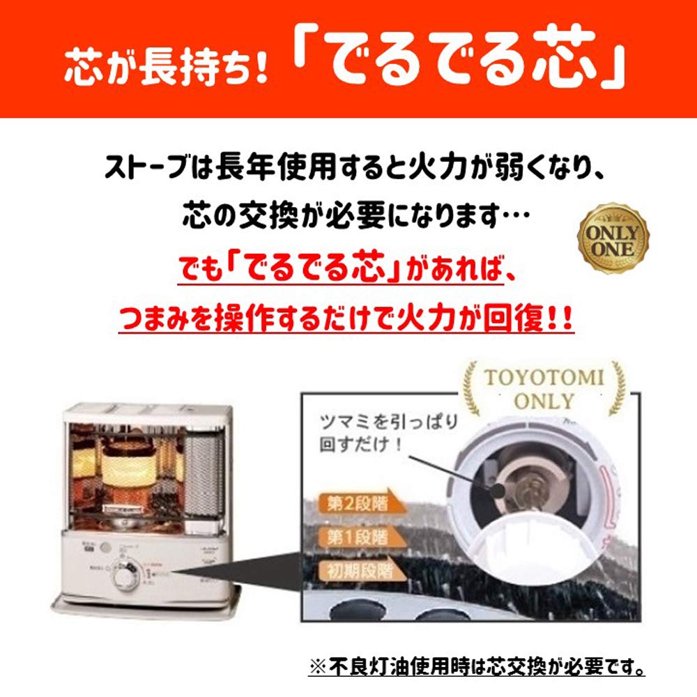 Amazon | トヨトミ 石油ストーブ ダブルクリーン (木造7畳まで
